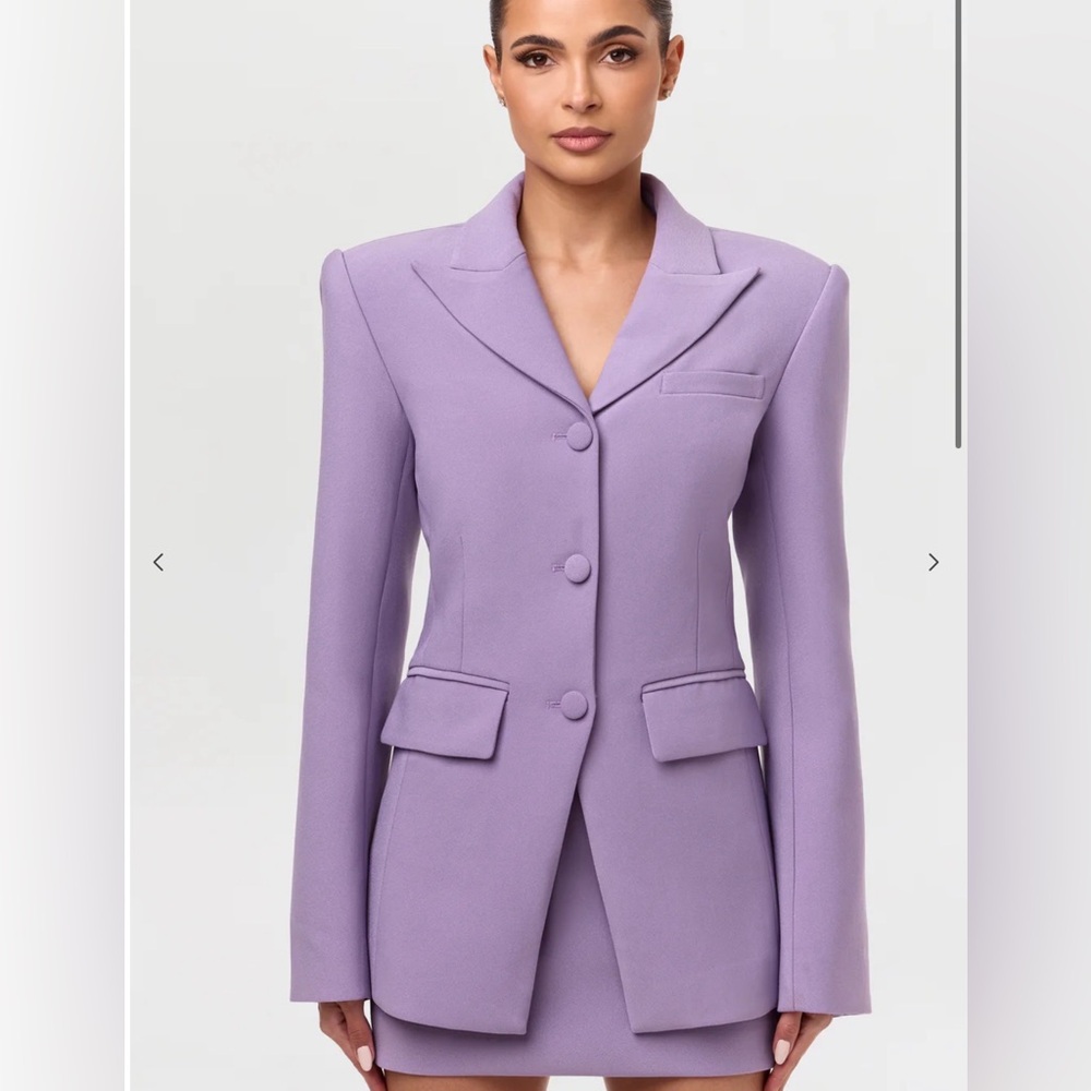 Naked Wardrobe Lavender Blazer